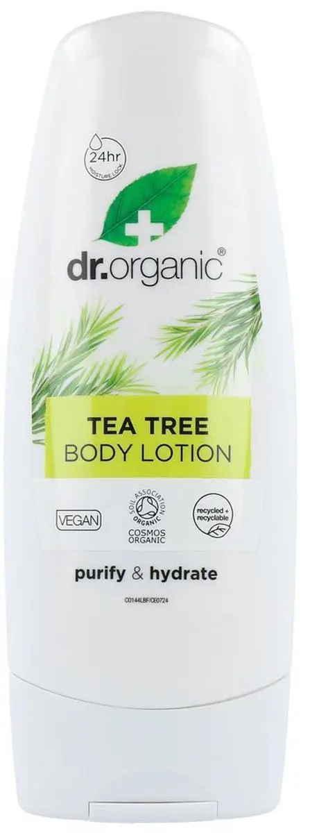 Dr. Organic Tea Tree Skin Lotion 200ml - afbeelding 3 van 4