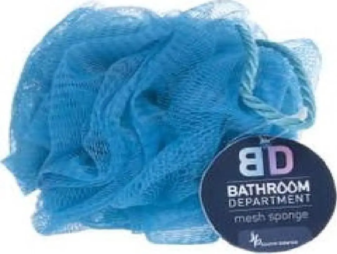 Source Balance Bath Department Spons Puff Blauw - afbeelding 2 van 2