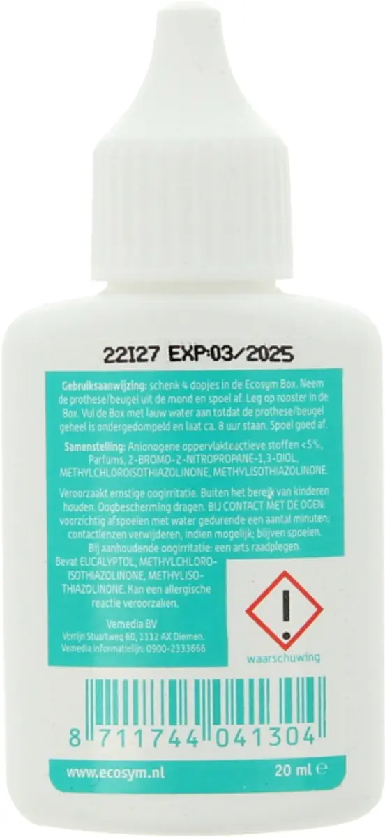 Ecosym Weekbehandeling Forte Mini - 20ml - afbeelding 2 van 3
