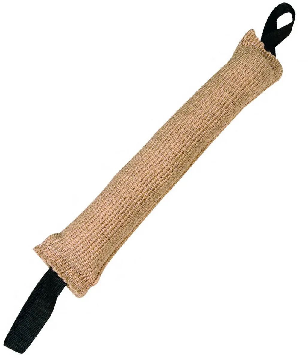 Flamingo Sisal Zak Hondenspeelgoed L - Taupe - afbeelding 3 van 3