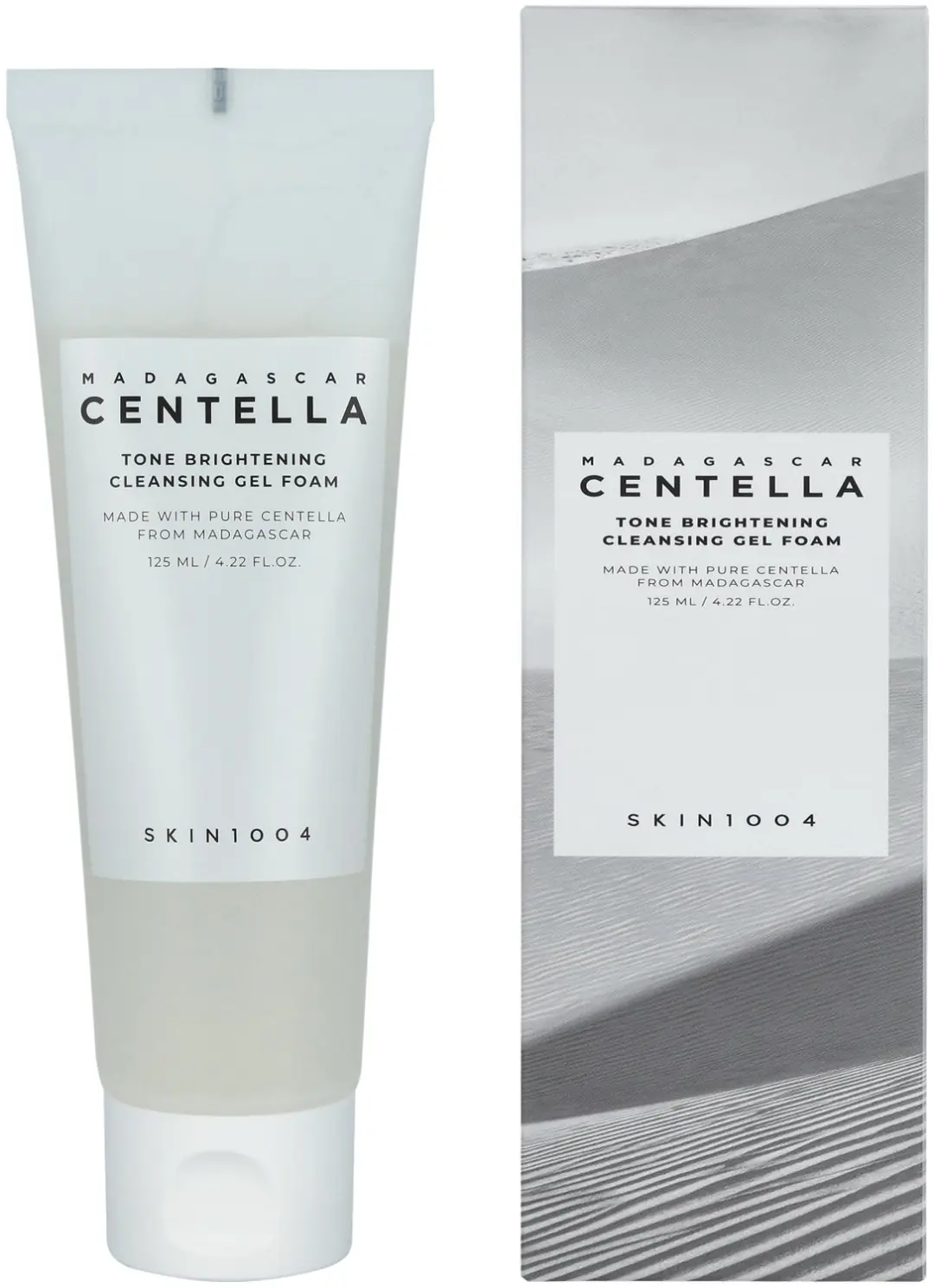 Skin1004 Madagascar Centella Tone Brightening Cleansing Gel Foam 125ml