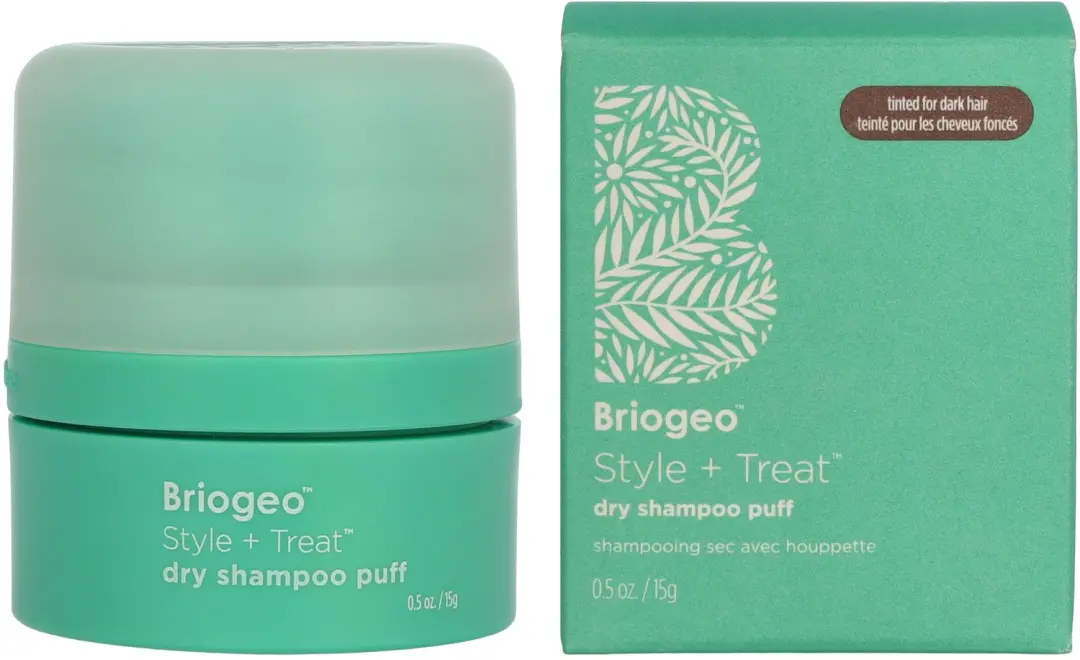 Briogeo Style + Treat Droogshampoo Puff 15g - Light Dark - afbeelding 3 van 3
