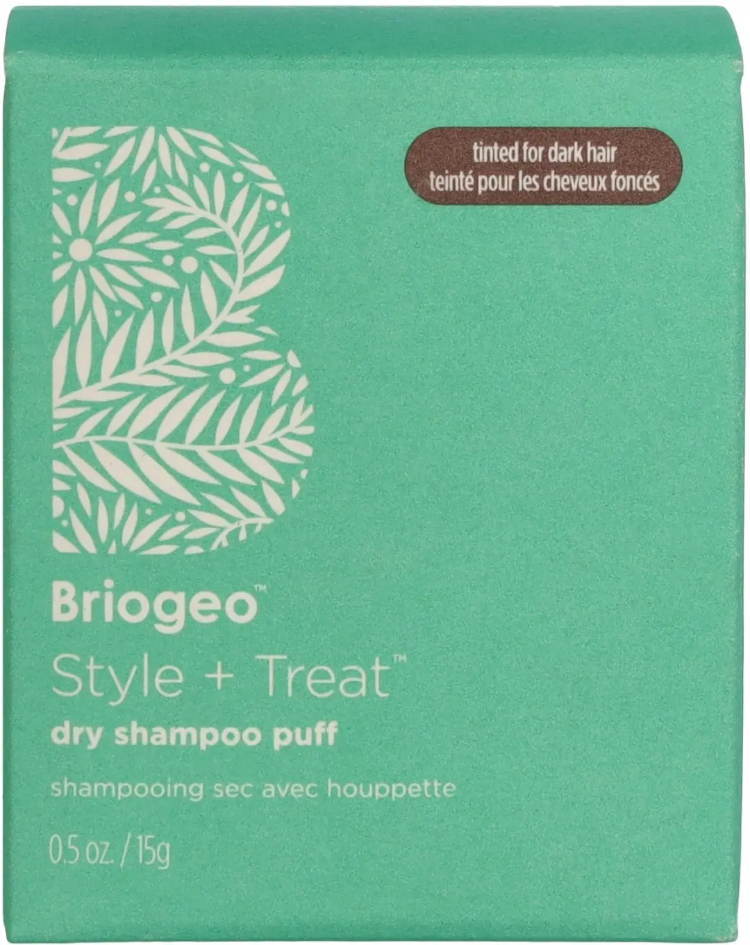 Briogeo Style + Treat Droogshampoo Puff 15g - Light Dark - afbeelding 2 van 3