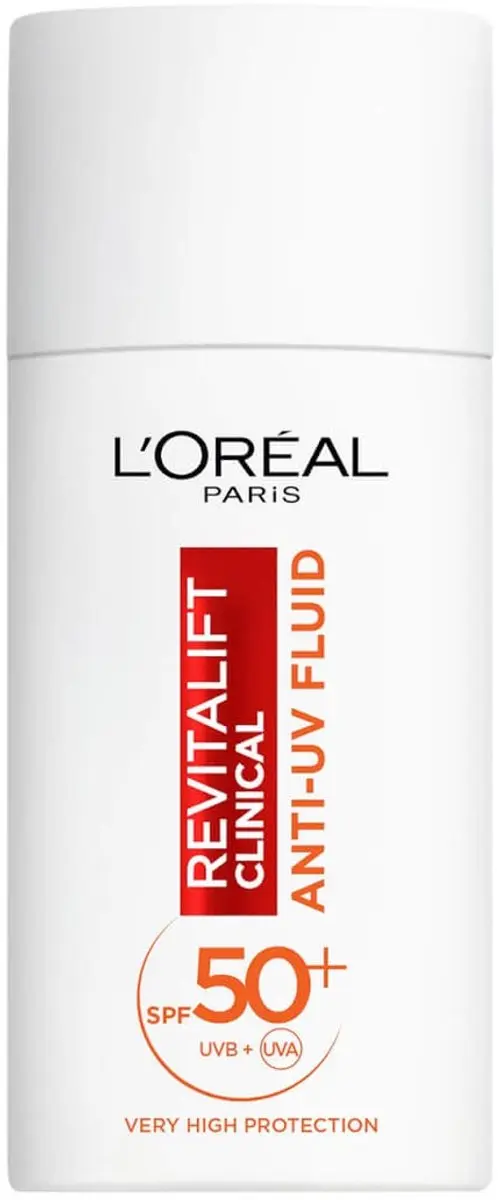 L'Oréal Paris Revitalift Clinical Dagelijks Anti-UV Fluid SPF 50+