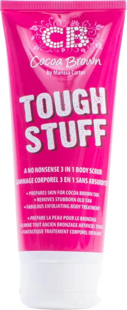 Cocoa Brown Tough Stuff Body Scrub 3-in-1