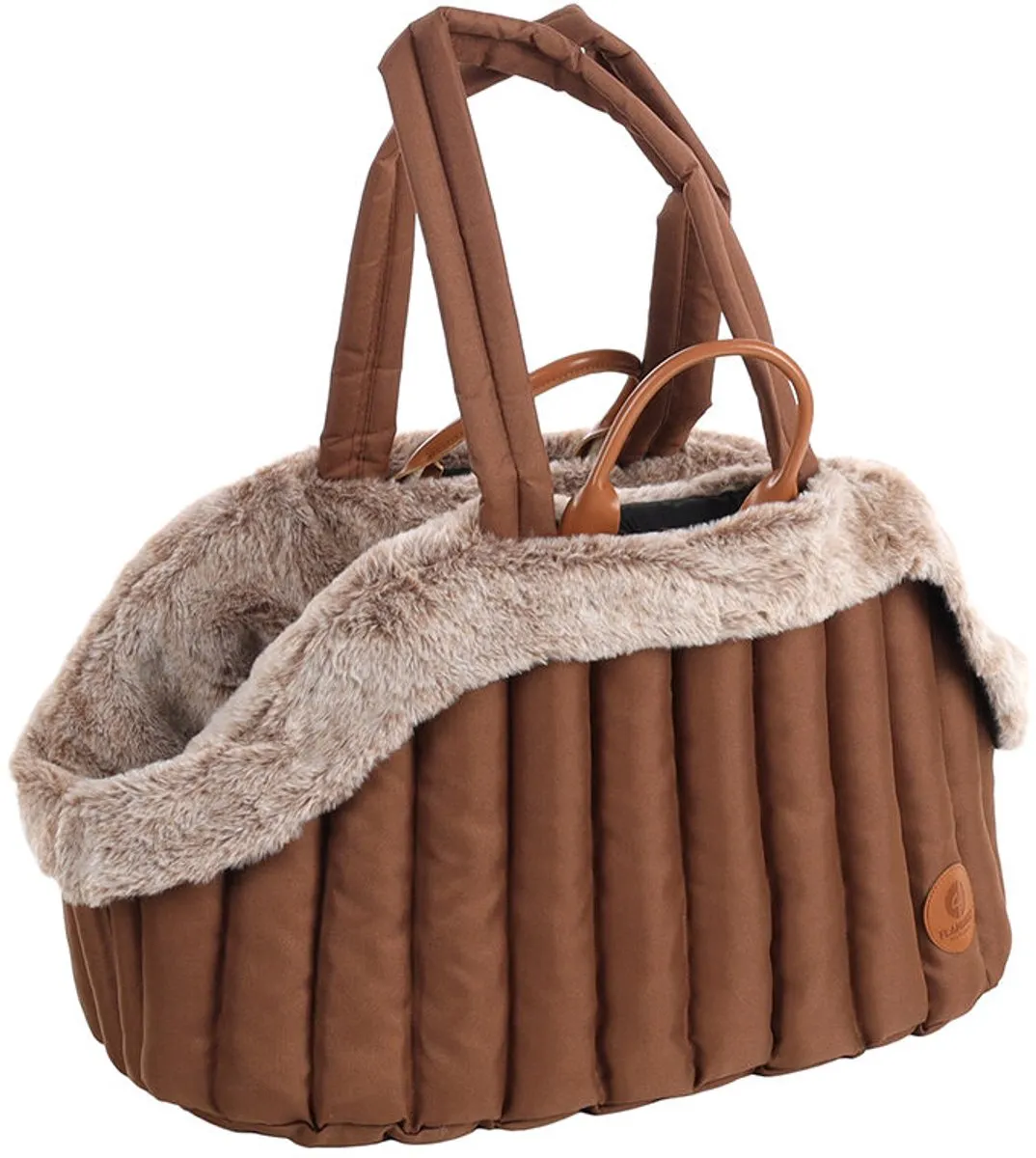 Flamingo Tuke Bruin Draagtas M - 41x28x30cm