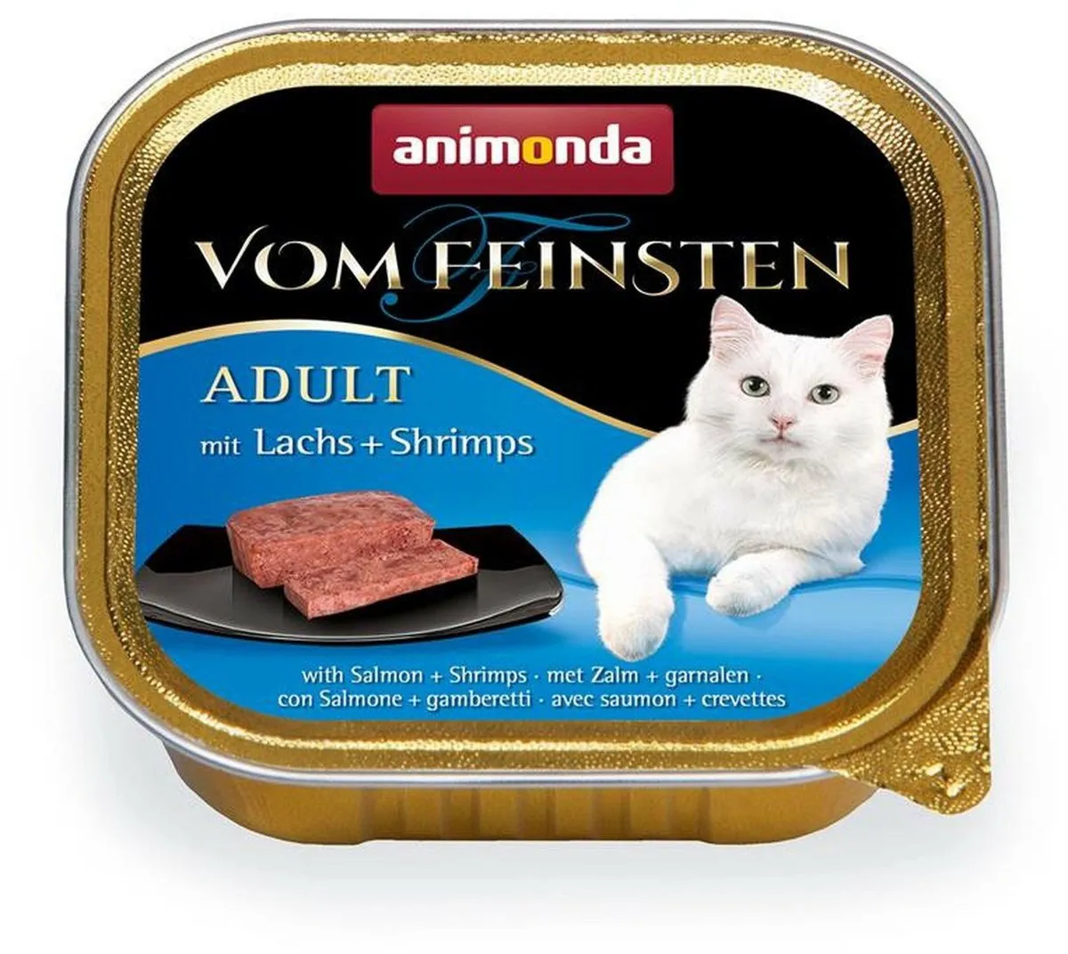Animonda Vom Feinsten Zalm Kattenvoer 100g - 32 Stuks