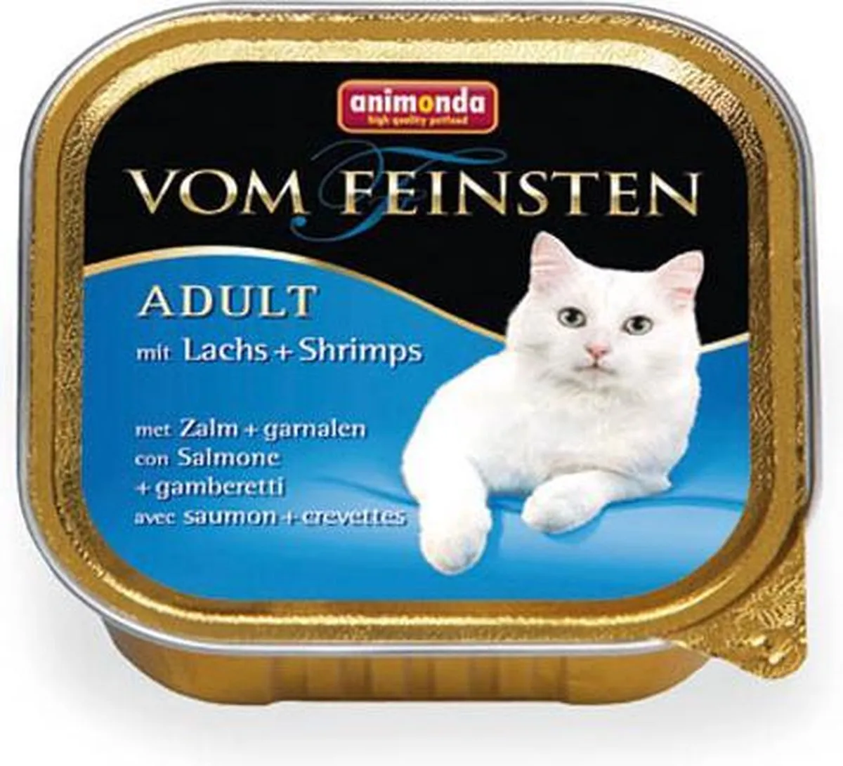 Animonda Vom Feinsten Zalm Kattenvoer 100g - 32 Stuks