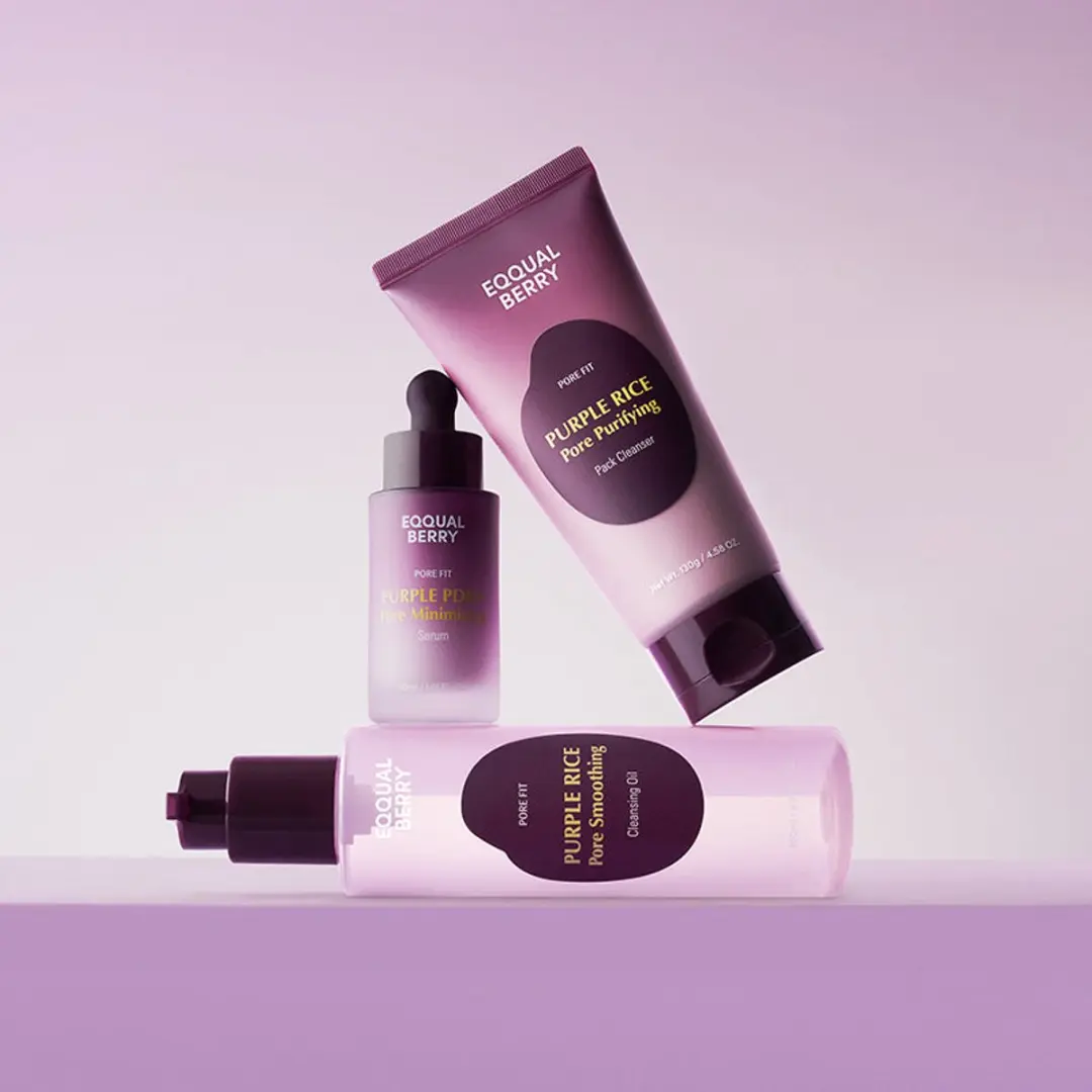 Eqqualberry Purple Rice Pore Purifying Pack Cleanser - 130ml - afbeelding 6 van 6