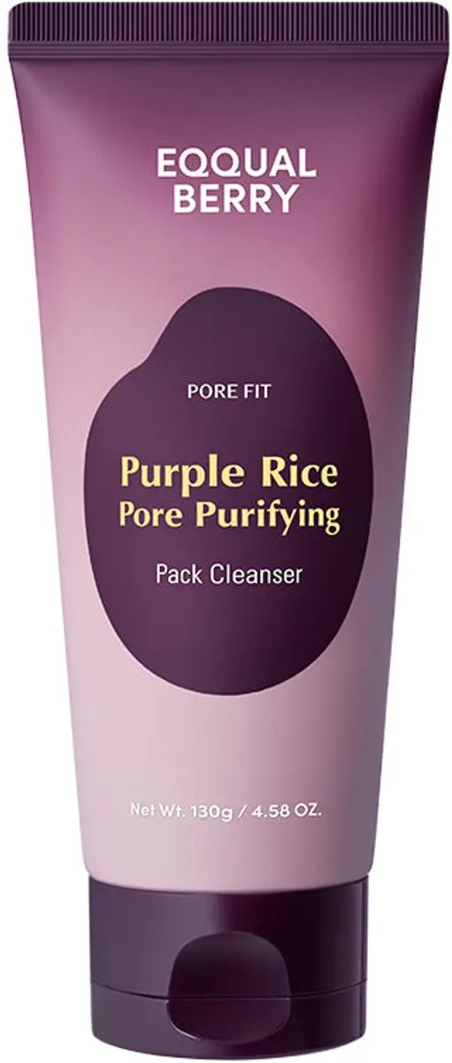 Eqqualberry Purple Rice Pore Purifying Pack Cleanser