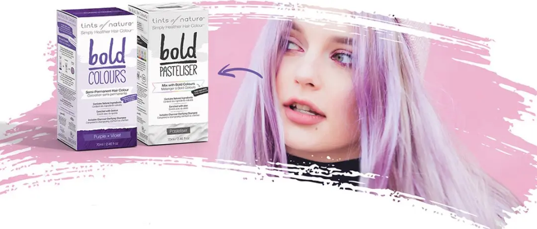 Tints of Nature Bold Colours Purple - 70ml - afbeelding 2 van 2