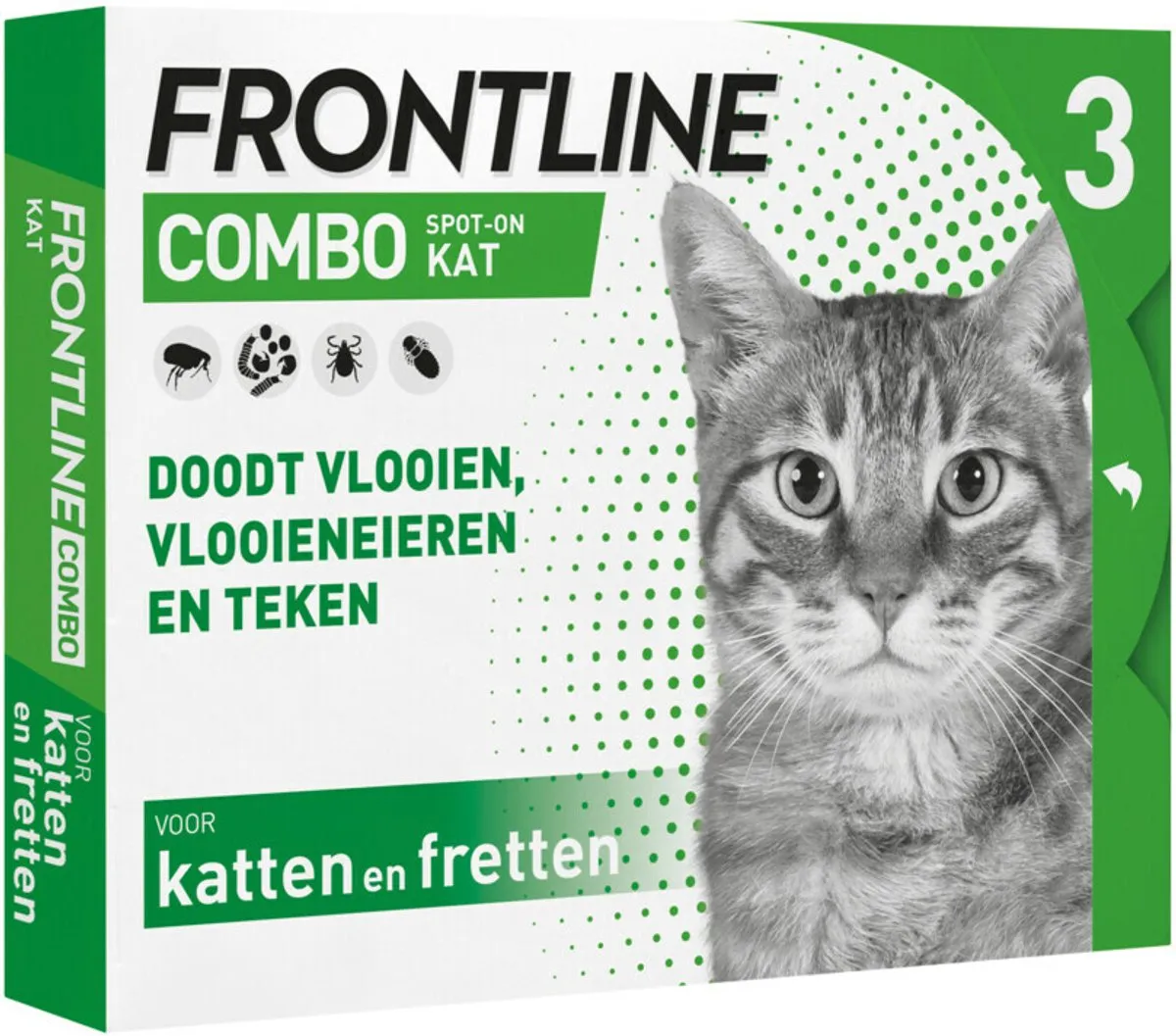 Frontline Combo Spot On Kat - 2x3 Pipetten