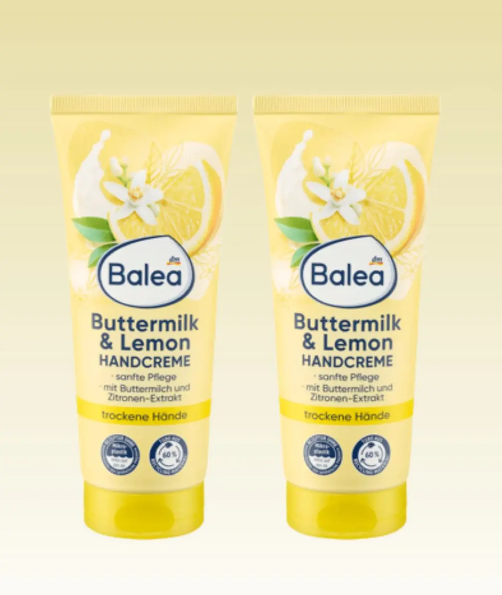 Balea handcrème Buttermilk & Lemon