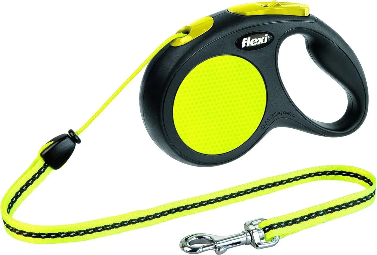 Flexi New Neon Rollijn Hondenriem M