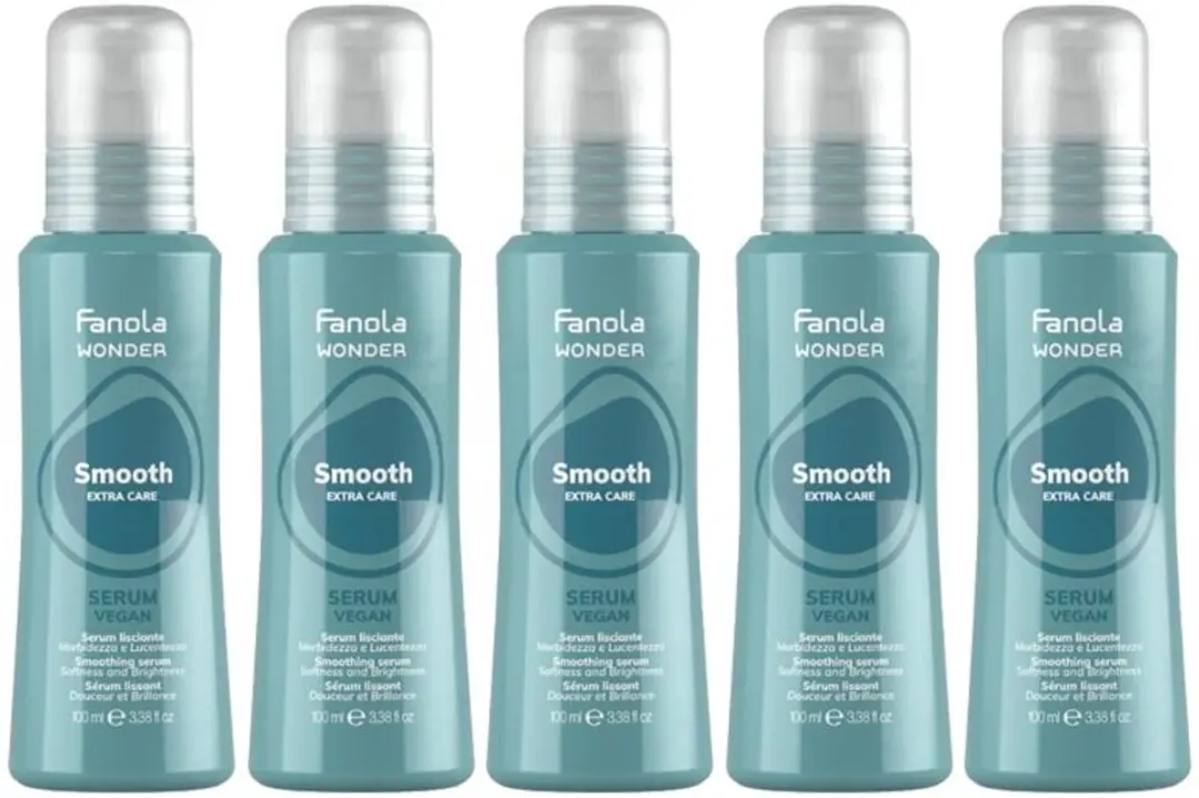 5x Fanola Wonder Smooth Serum 100ml