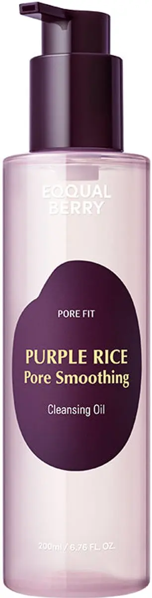 Eqqualberry Purple Rice Pore Smoothing Cleansing Oil