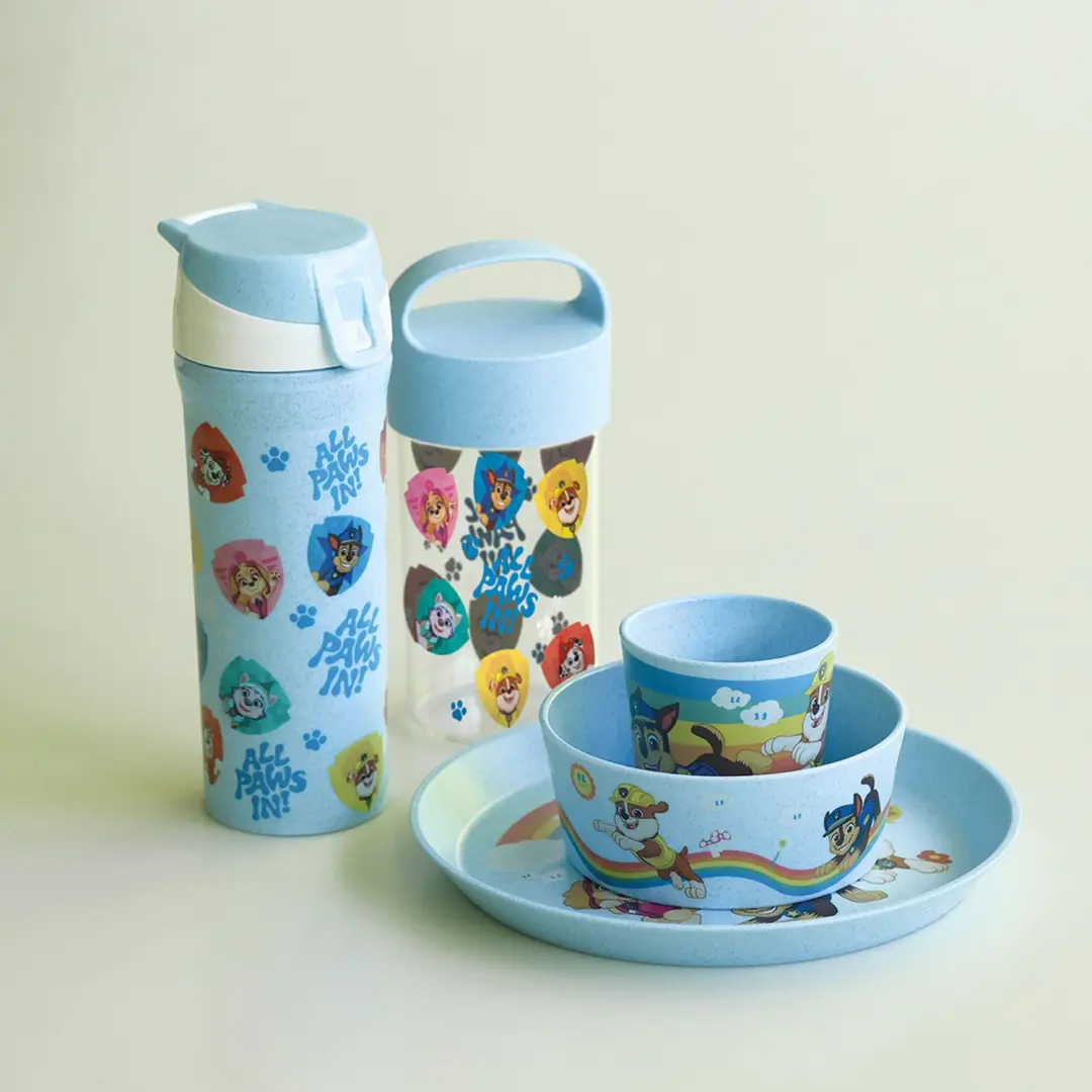 Koziol Connect Kinderkom PAW Patrol 400ml - Organic Sky Blue - afbeelding 2 van 6