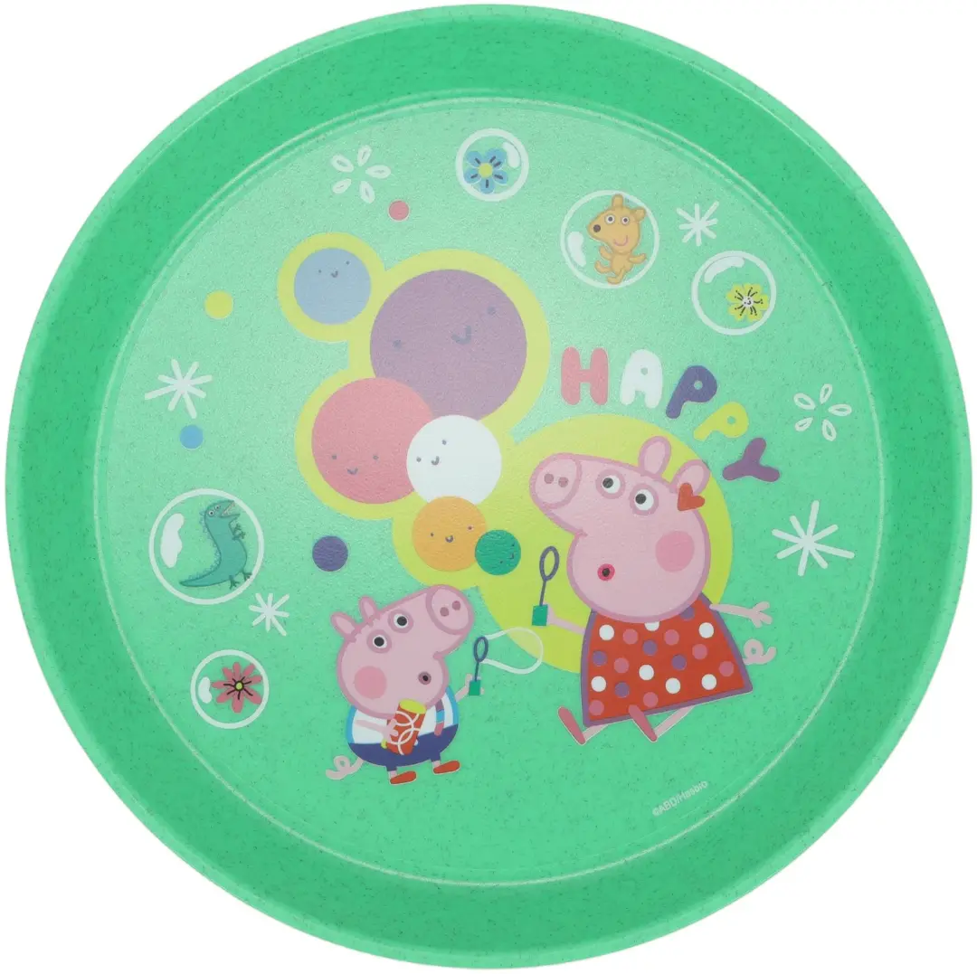 Koziol Teller Connect Peppa Pig Ø20,5cm - Groen - afbeelding 2 van 3