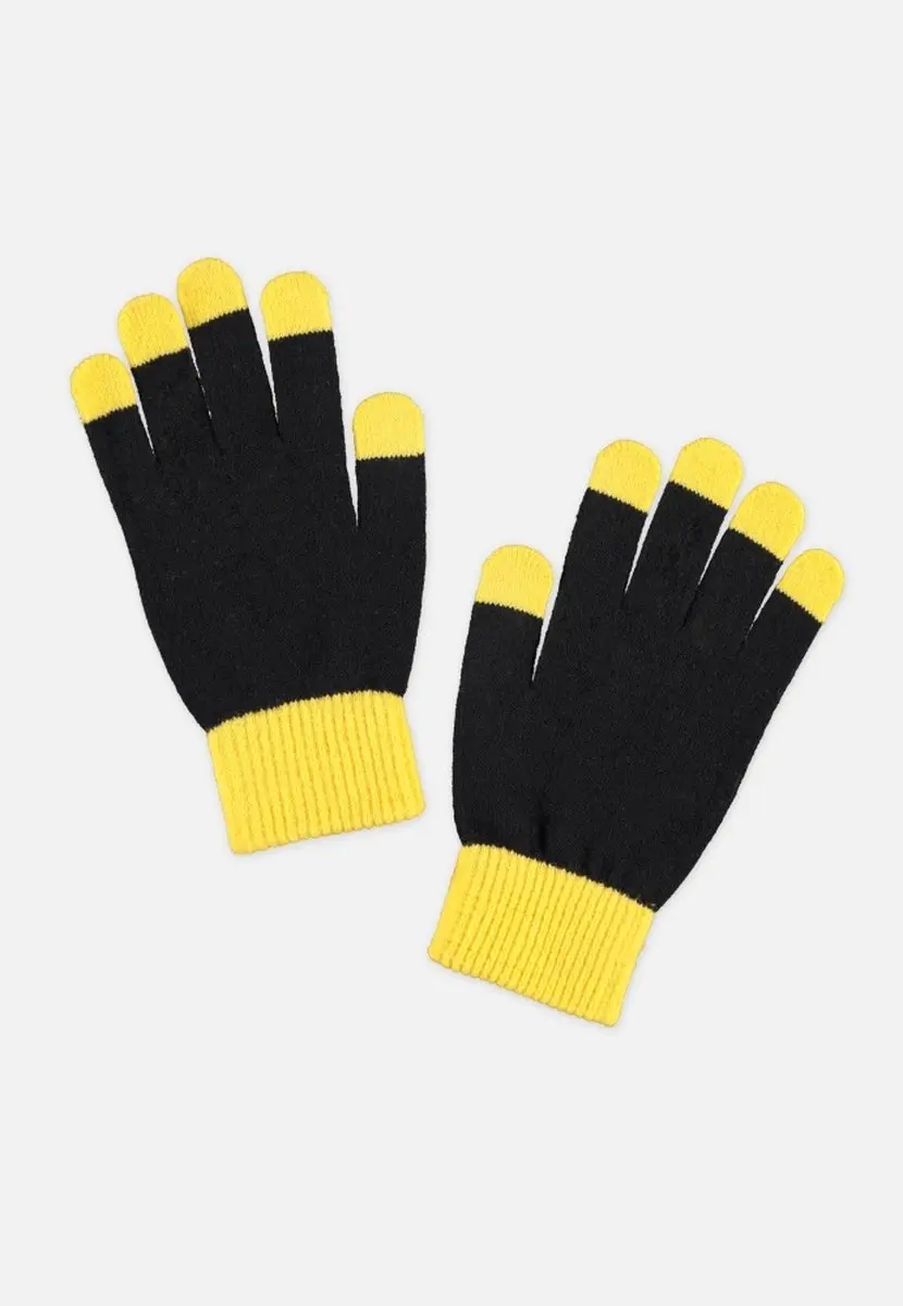 Pokémon Pikachu Poké Ball Muts & Handschoenen Set - Zwart - afbeelding 2 van 4
