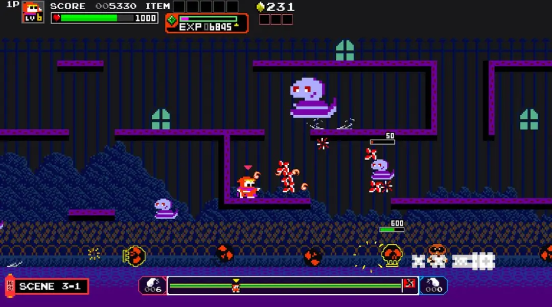 ININ Games Ninja JaJaMaru: The Great Yokai Battle +Hell - afbeelding 5 van 6