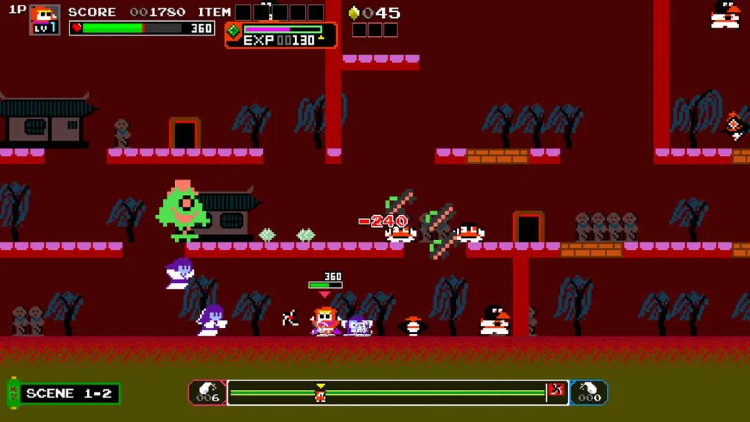 ININ Games Ninja JaJaMaru: The Great Yokai Battle +Hell - afbeelding 6 van 6