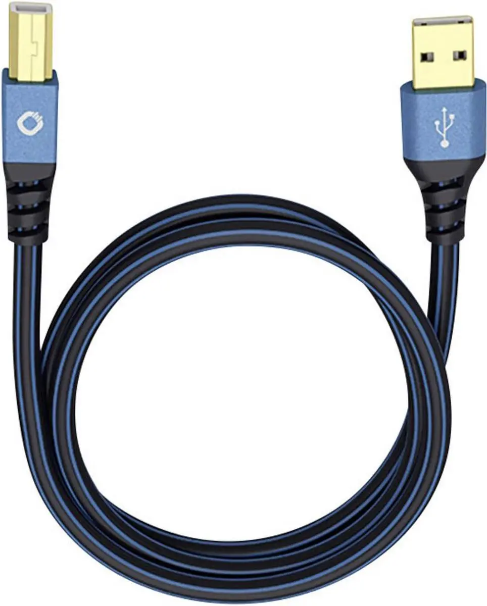 Oehlbach USB Plus B D1C9341 USB 2.0 kabel 1,00m