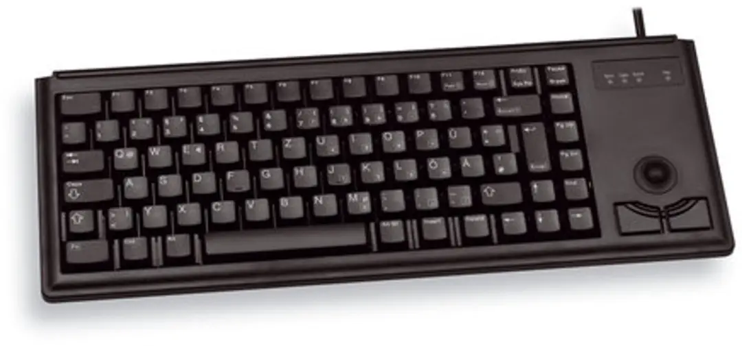Cherry G84-4400LUBDE-2 Toetsenbord met Trackball - Zwart - afbeelding 3 van 4