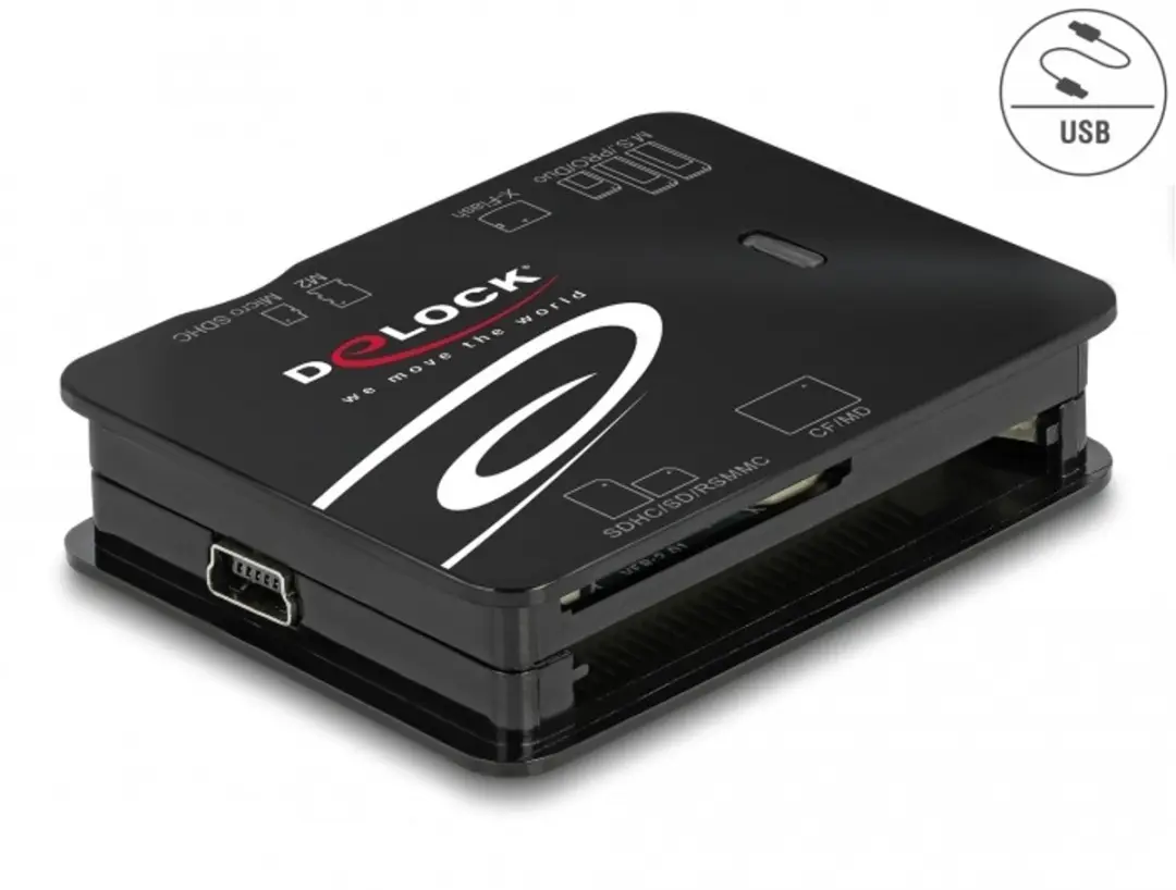 Delock Kaartlezer 91007 USB 2.0