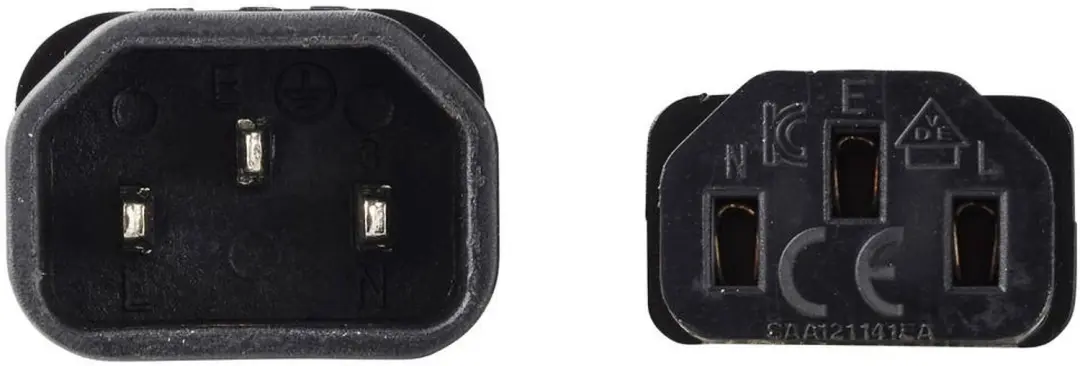 Renkforce Stroom Verlengkabel Deluxe RF-7176944 3m - Zwart - afbeelding 3 van 3