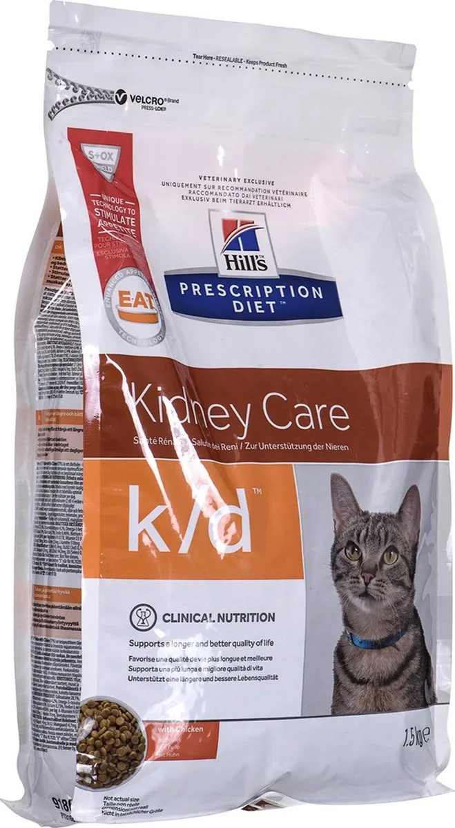 Hill's Feline K/D Voeding 1.5kg