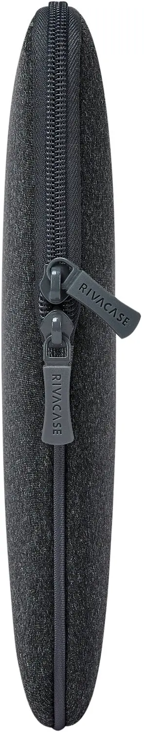 Rivacase 5123 Antishock - Laptop Hoes voor MacBook 13 en iPad Pro 12.9 - Beschermhoes - Rits - Grijs - afbeelding 5 van 6