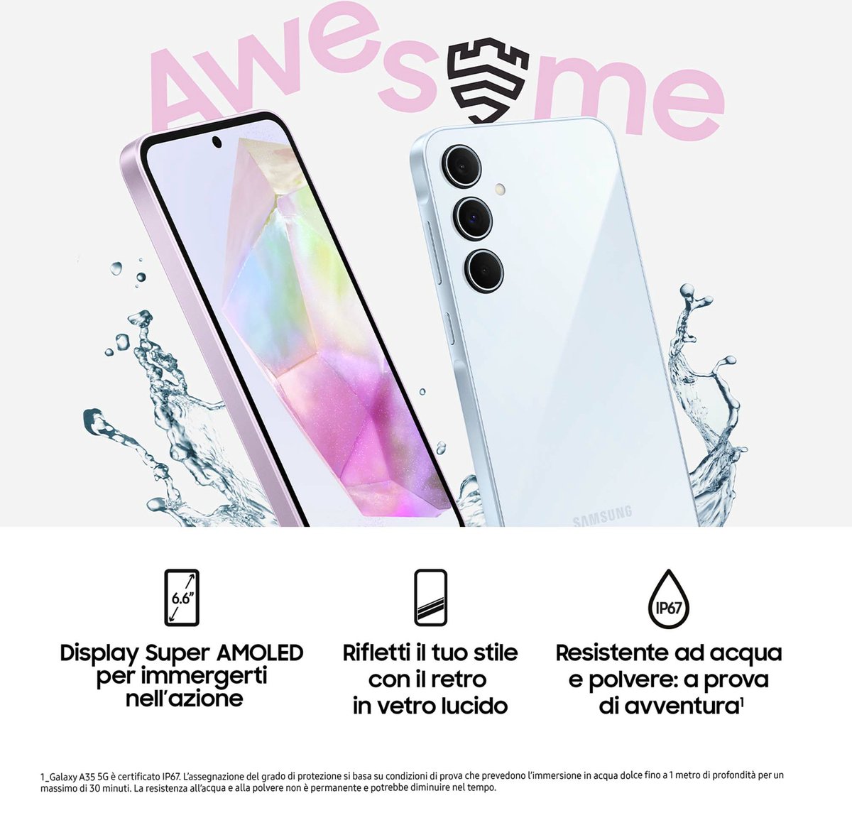 Samsung Galaxy A35 5G 256GB 6.6" Awesome Navy EU