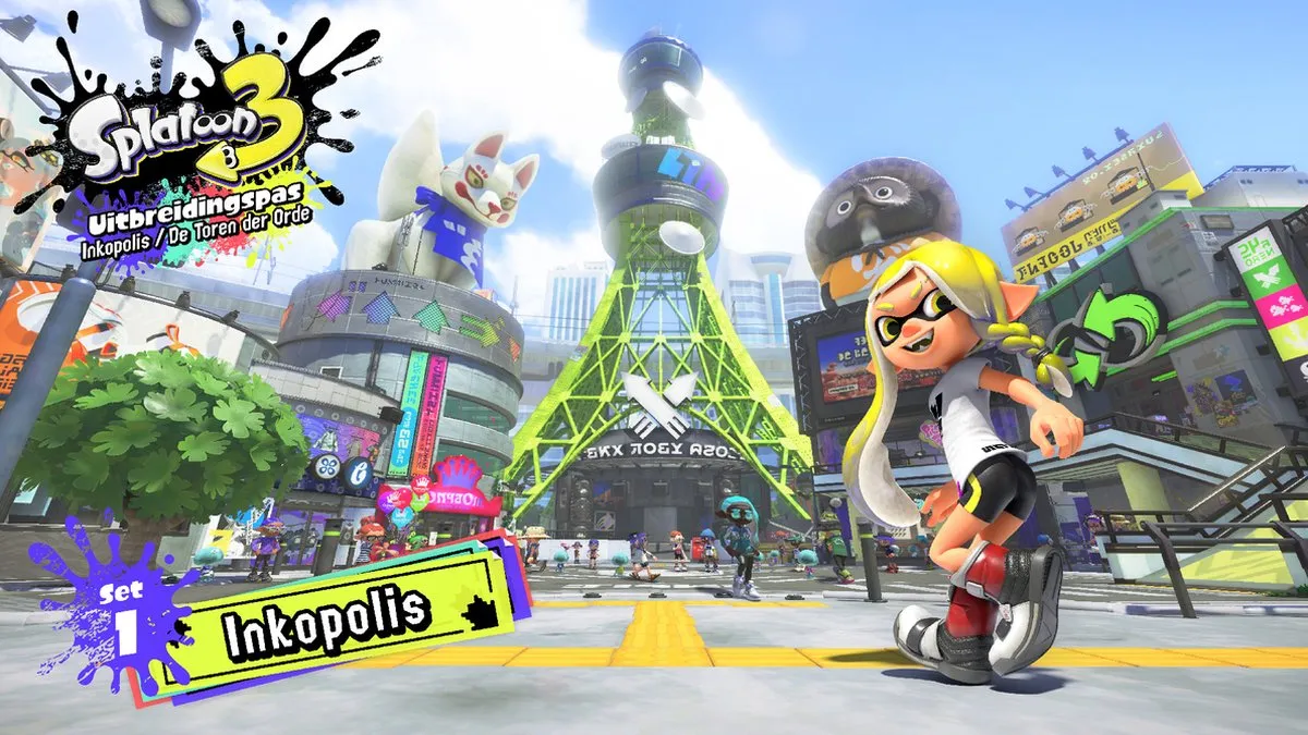 Nintendo Splatoon 3 Inkopolis/De Toren der Orde - Uitbreiding