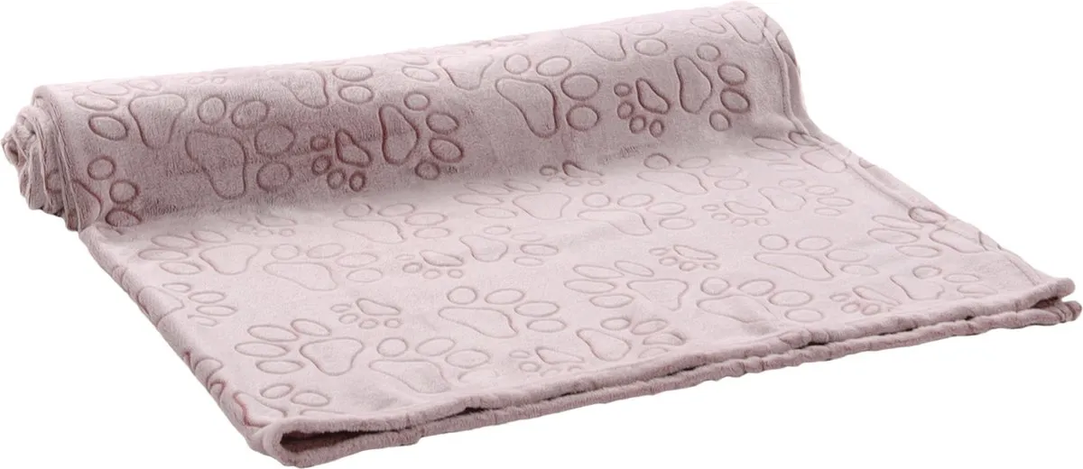 Flamingo Lalia Fleece Deken Oudroze 150x200cm