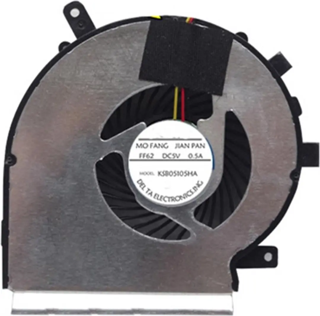 Notebook CPU Fan for MSI GE62 GE72 Series, PAAD06015SL N303, 3 pin