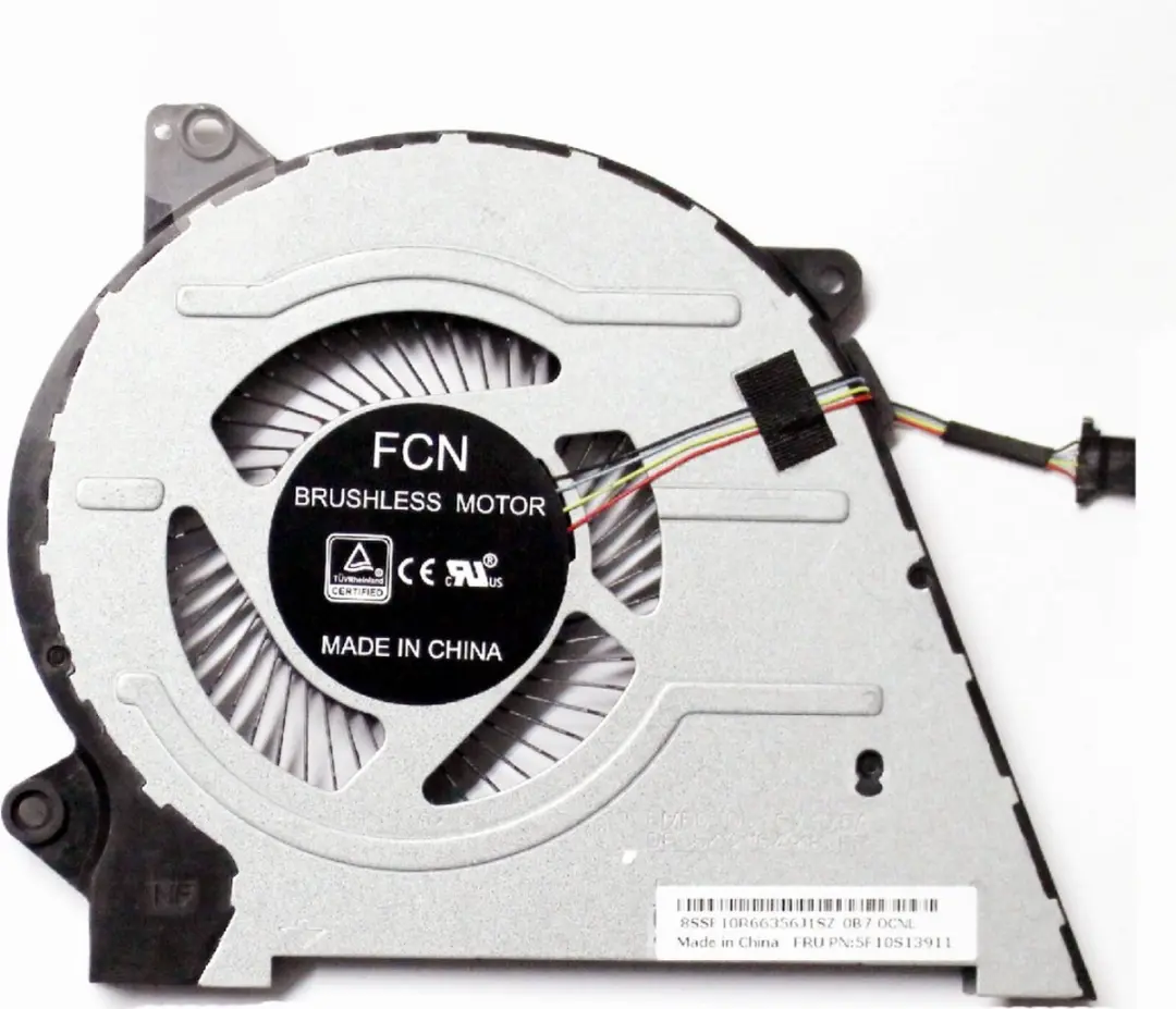 Notebook CPU Fan for Lenovo Ideapad Flex 5 14 14IIL05 15ITL05 C550-14 Series, 5F