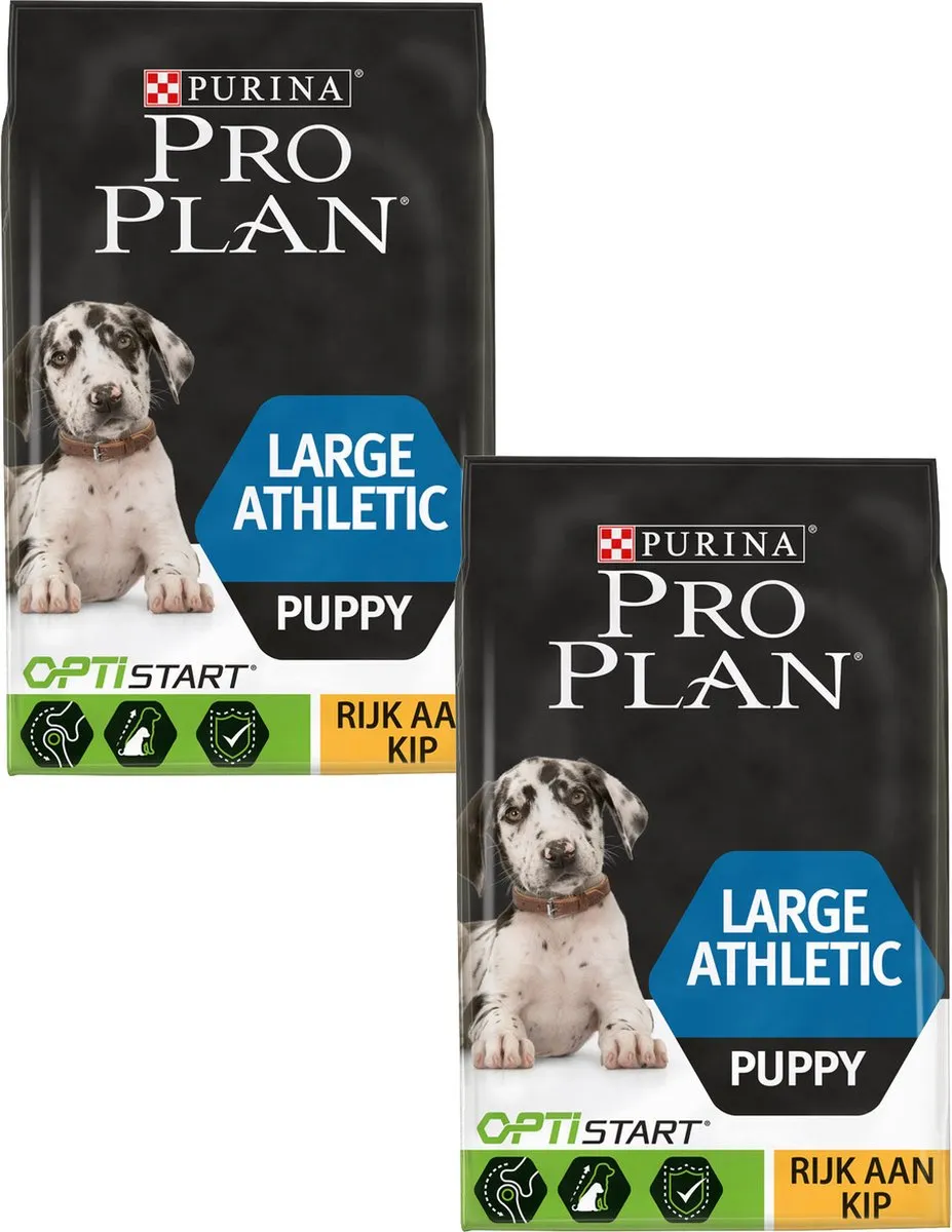 Pro Plan Dog Puppy Large Breed Athletic Kip - 2x12kg