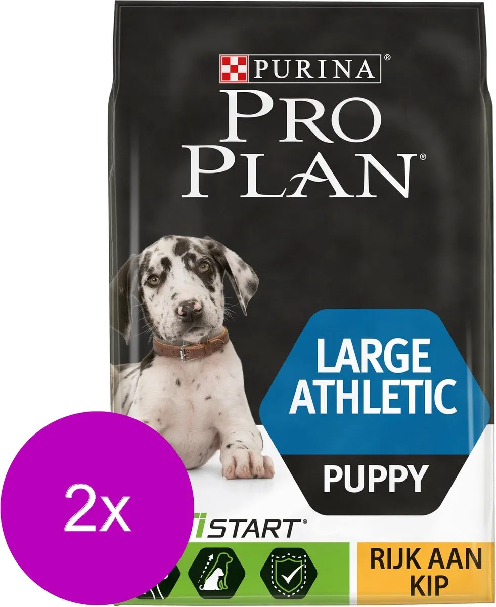 Pro Plan Dog Puppy Large Breed Athletic Kip - 2x12kg