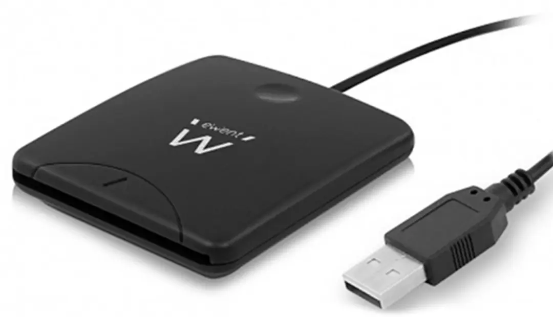 Ewent EW1052 DNI/SIP Card Reader USB 2.0 - Zwart - afbeelding 6 van 6