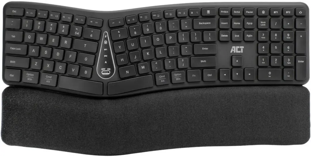 ACT AC5450 Ergonomisch Bluetooth Toetsenbord