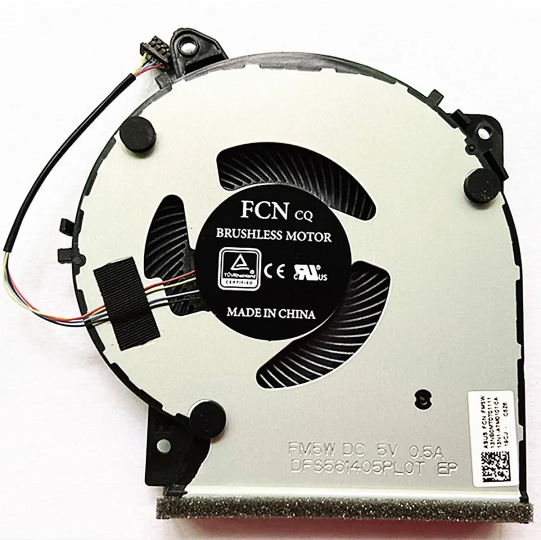Notebook CPU Fan for Asus X409 X509 FL8700 Y5200 Series, 13NB0MT0T01211