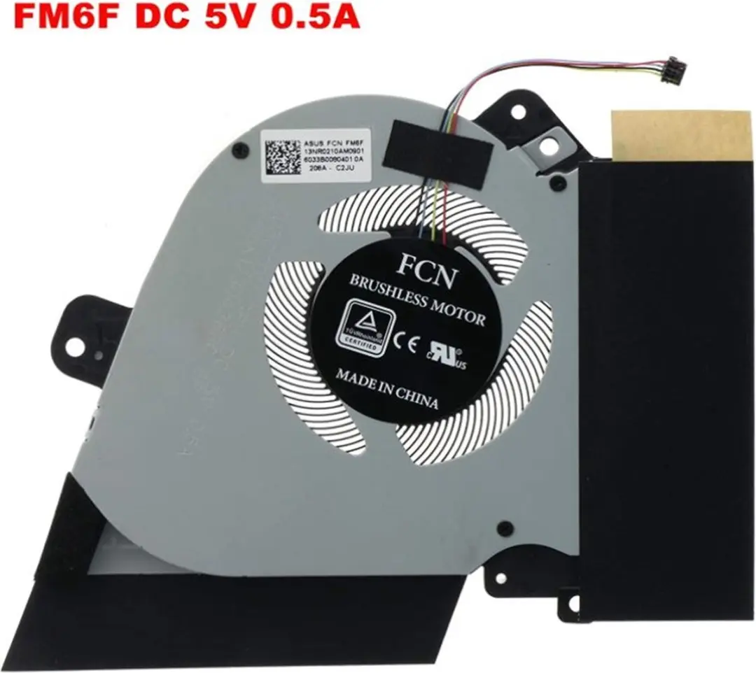 Notebook GPU Fan for Asus Rog Zephyrus GX502 GU502 GA502 Series, 5V Version