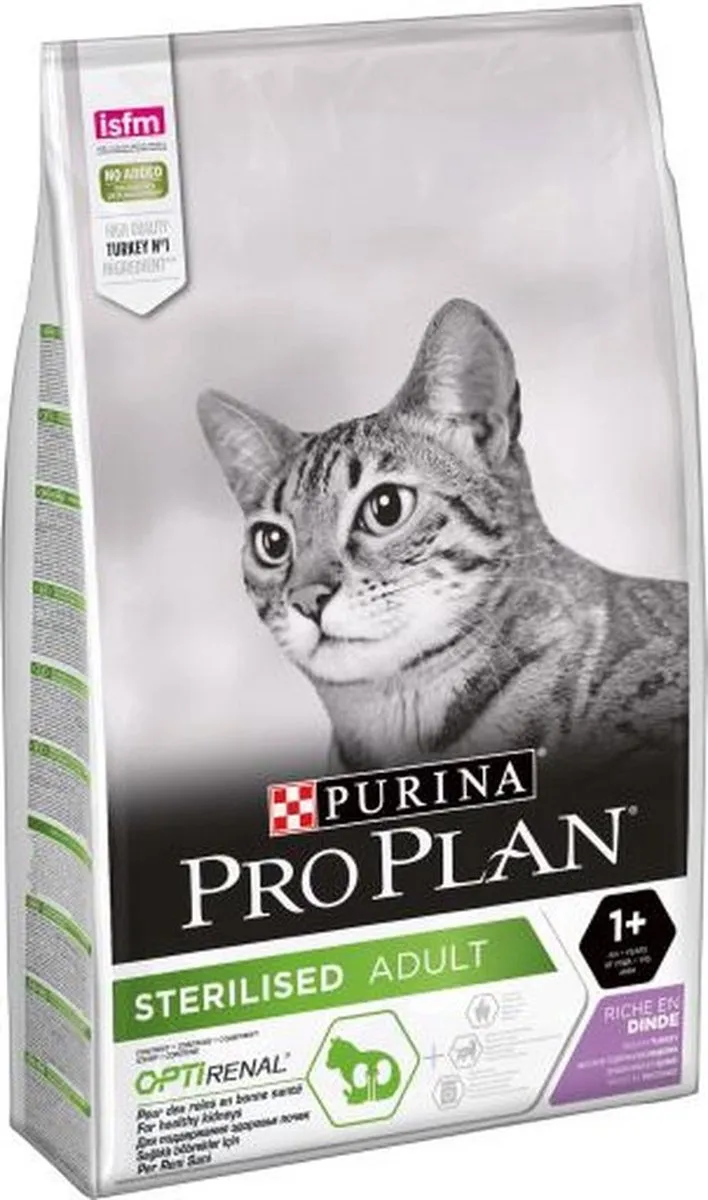 Pro Plan Cat Sterilised Kalkoen-Dinde 10kg