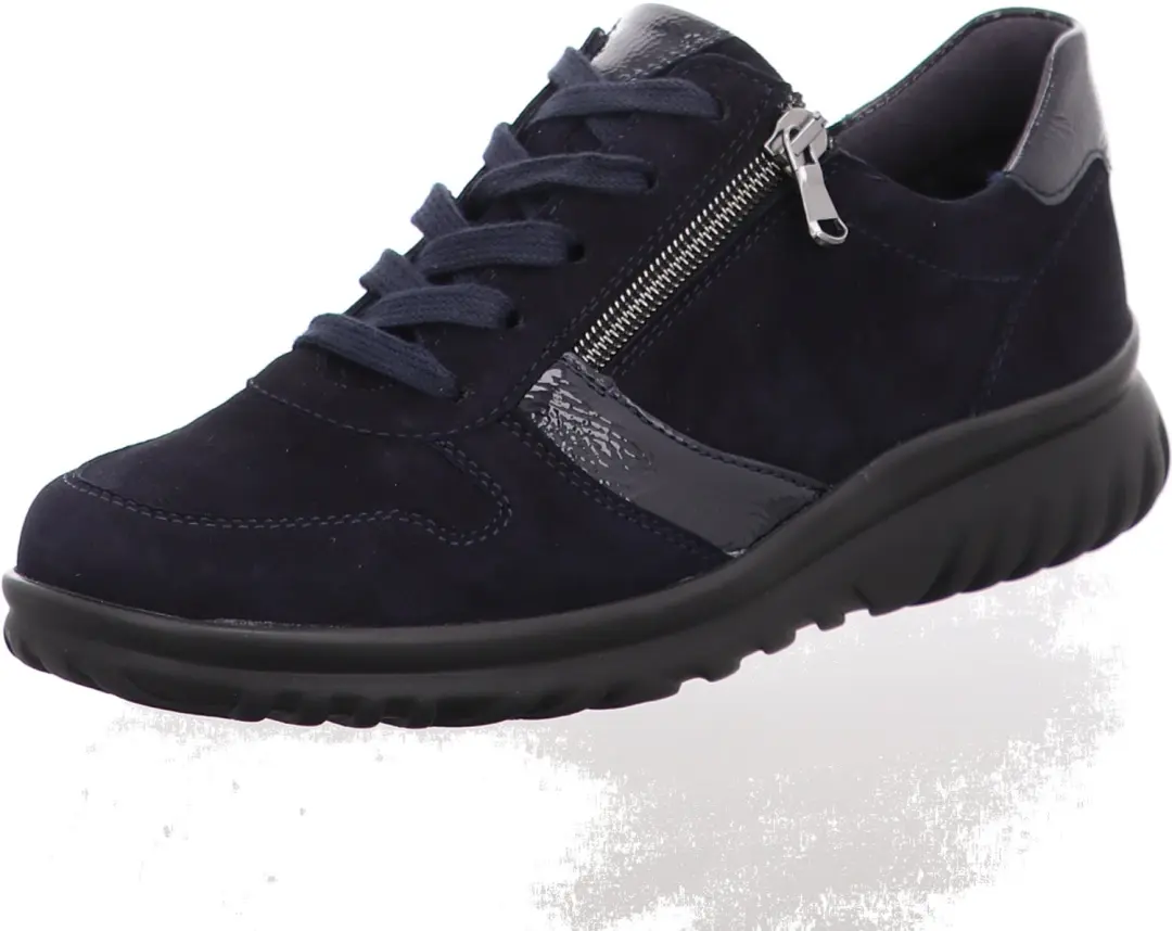 Semler Dames Veterschoenen blauw maat 41