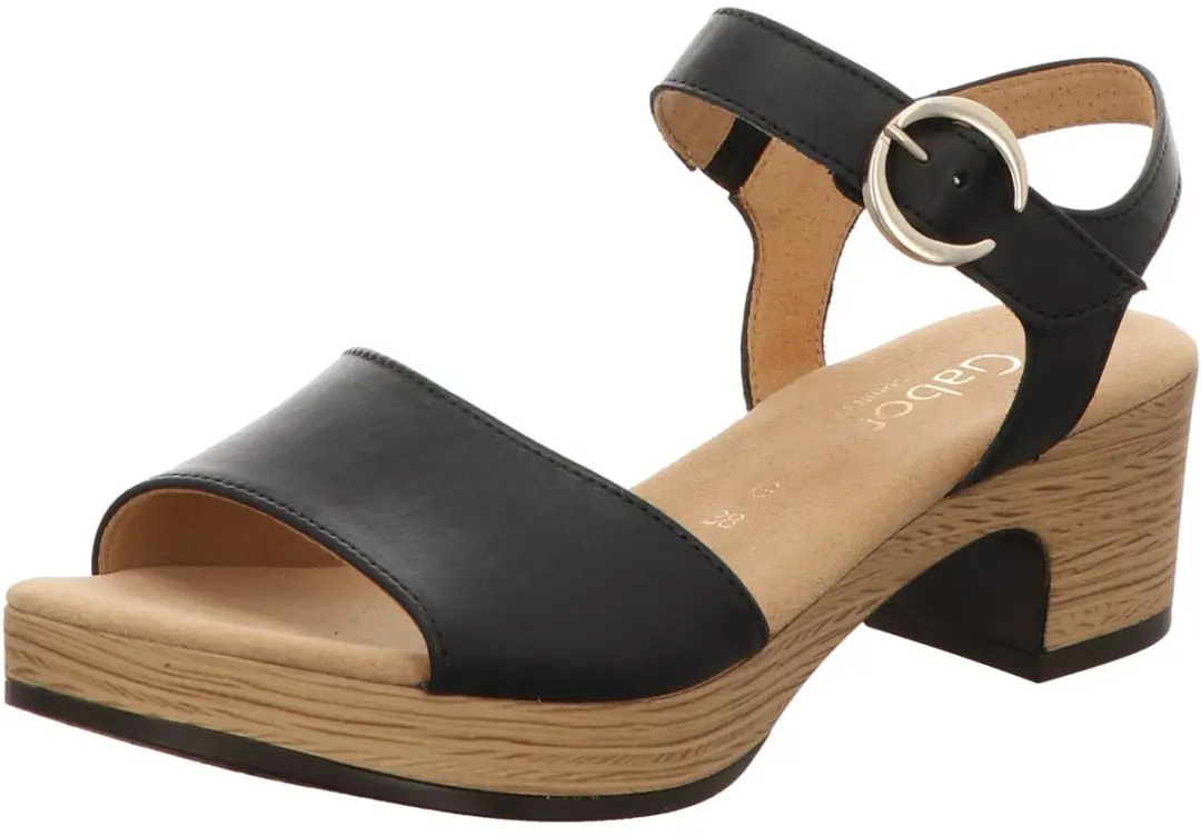 Gabor Damen Sandalette Kreta in schwarz