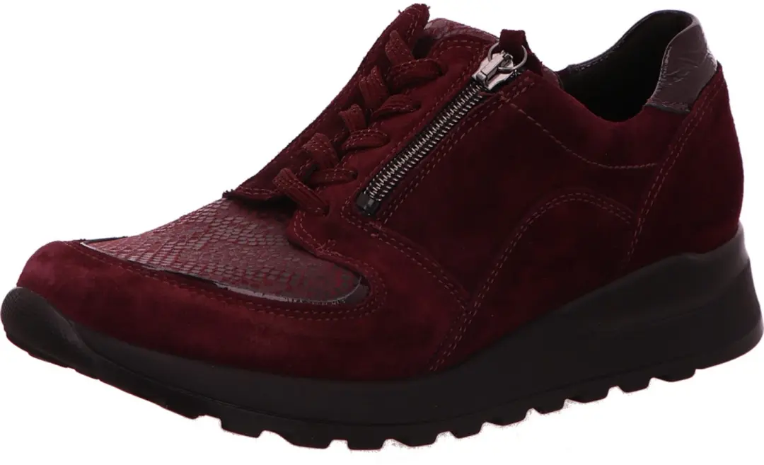 Waldläufer Dames Veterschoenen bordeaux maat 39,5