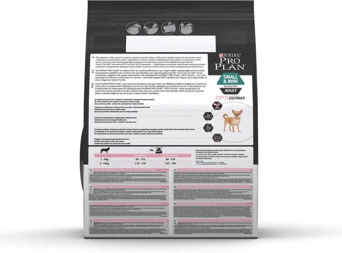 Pro Plan Dog Adult Small & Mini Breed Sensitive Zalm 3kg - 4 Stuks - afbeelding 6 van 6