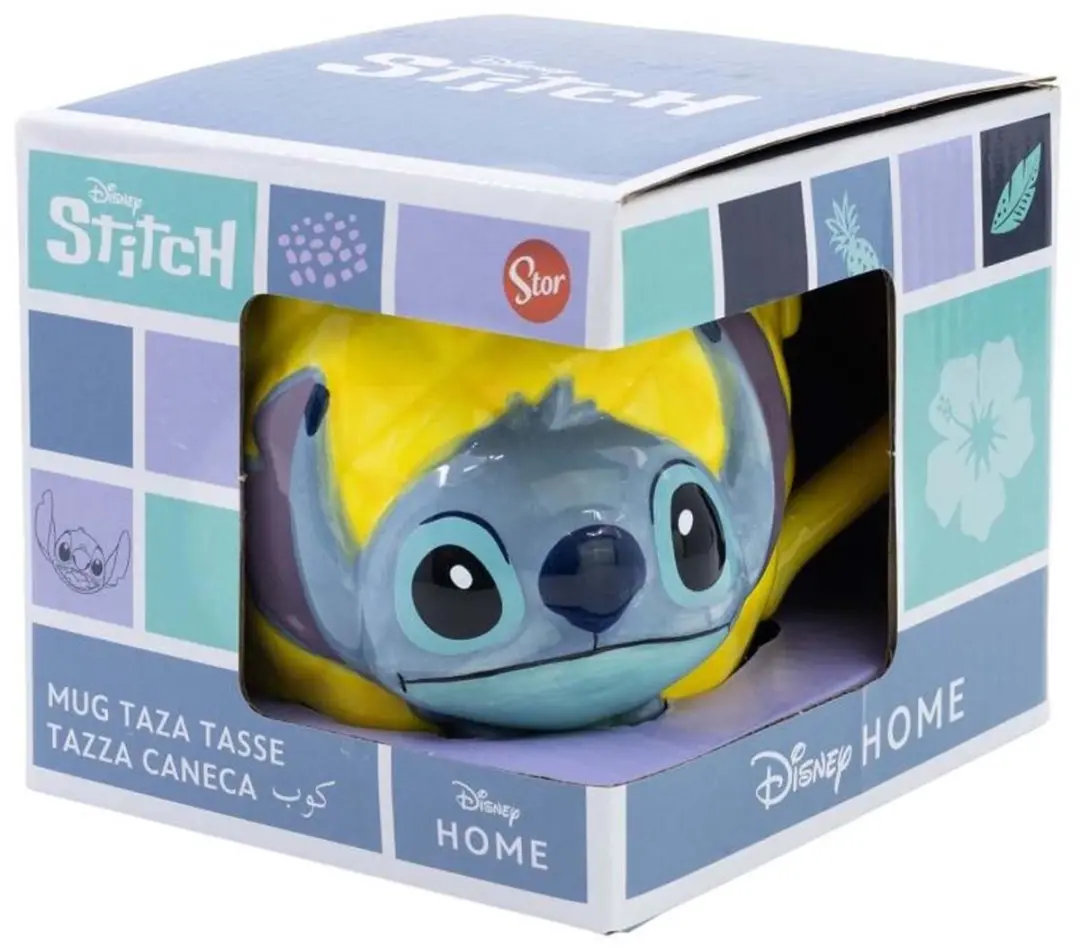 Disney Stitch Ananas 3D Keramische Mok - 414ml - afbeelding 3 van 6