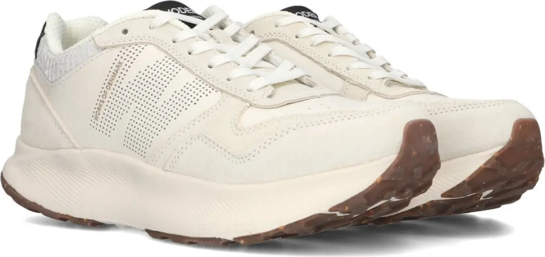Woden Mathilde Runner Leather Sneakers - Blanc de Blanc - afbeelding 4 van 6