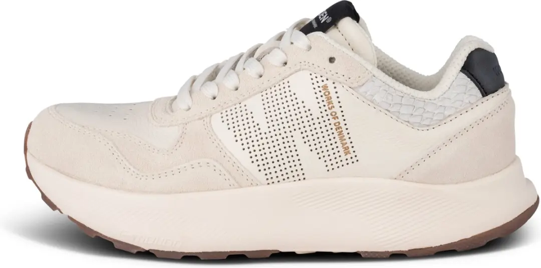 Woden Mathilde Runner Leather Sneakers - Blanc de Blanc - afbeelding 3 van 6
